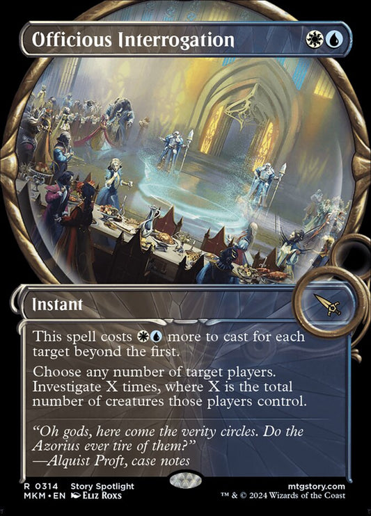 Officious Interrogation front