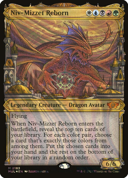Niv-Mizzet Reborn front