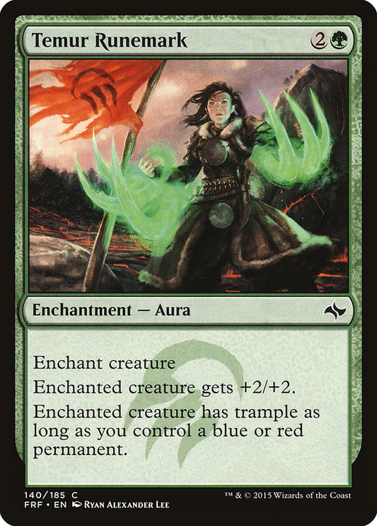 Temur Runemark front