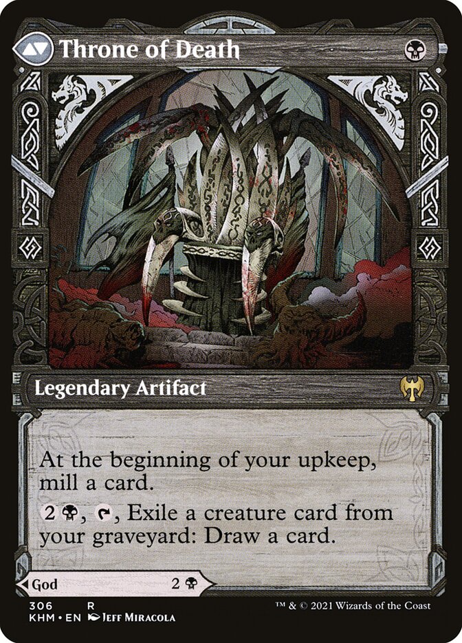 Egon, God of Death // Throne of Death back