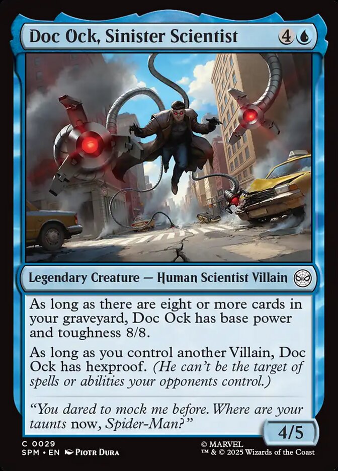 Doc Ock, Sinister Scientist front
