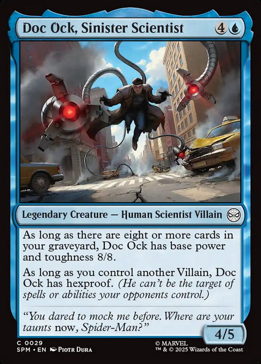 Doc Ock, Sinister Scientist front