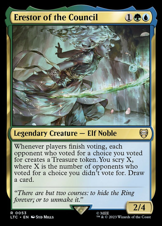 Erestor of the Council front
