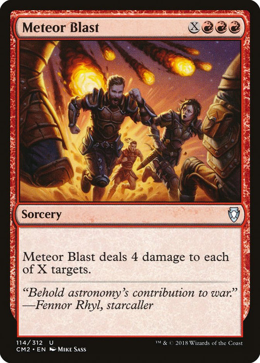 Meteor Blast front