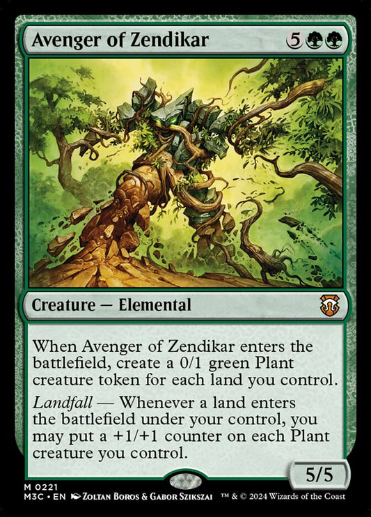 Avenger of Zendikar front
