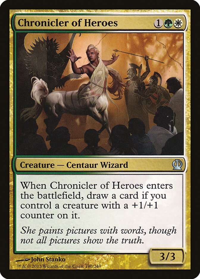 Chronicler of Heroes front