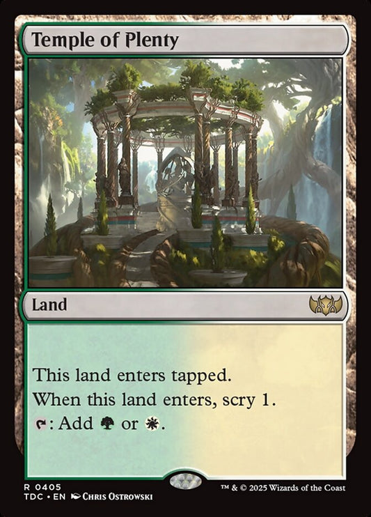 Temple of Plenty front