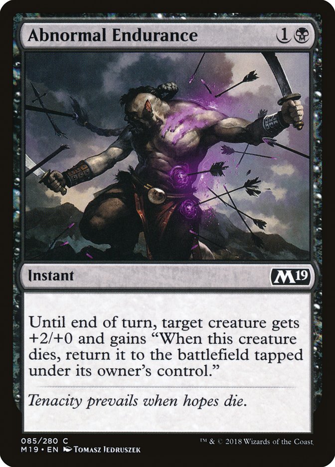Abnormal Endurance front