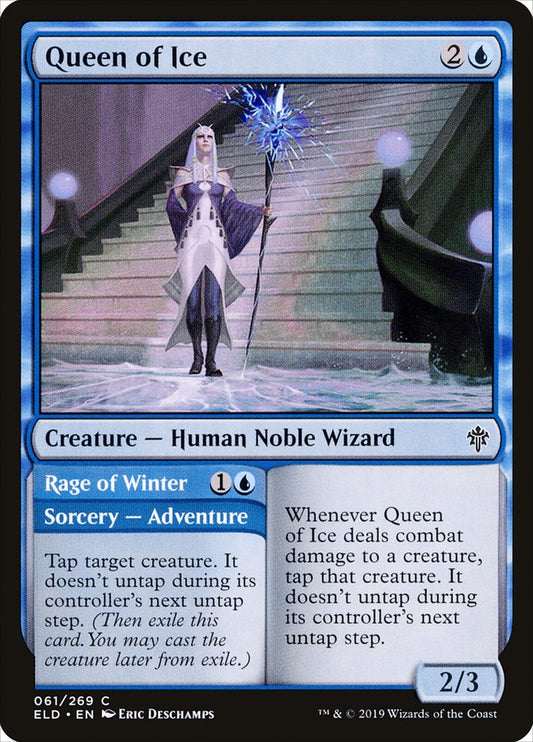 Queen of Ice // Rage of Winter back