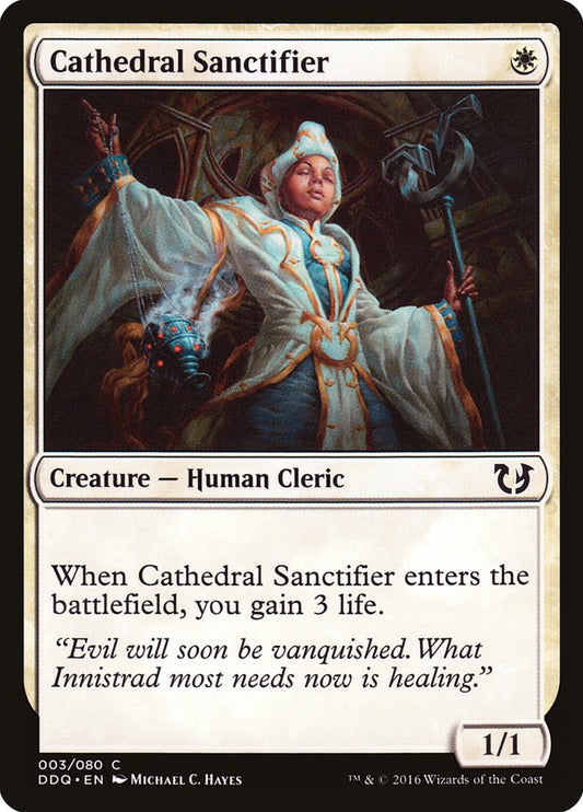 Cathedral Sanctifier front