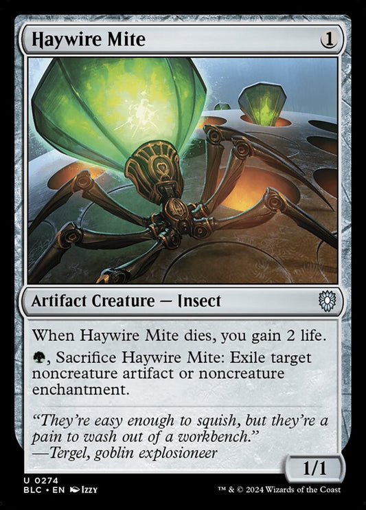 Haywire Mite front