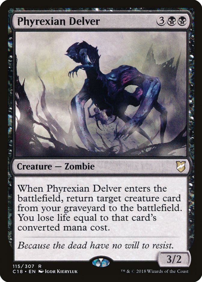 Phyrexian Delver front