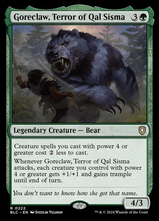 Goreclaw, Terror of Qal Sisma front