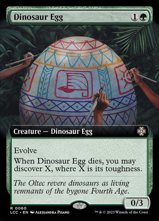 Dinosaur Egg front