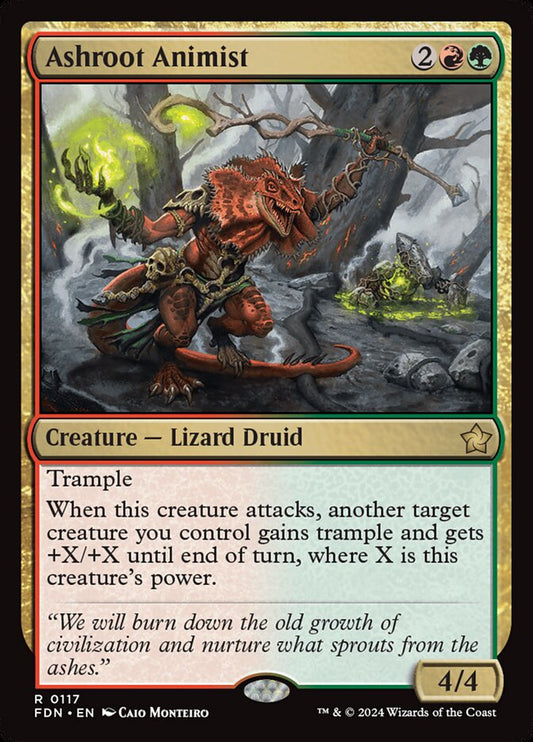 Ashroot Animist front