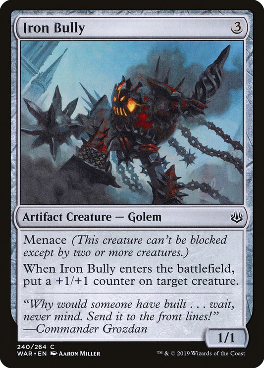 Iron Bully front