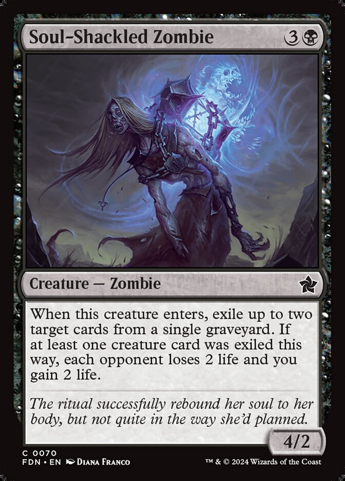Soul-Shackled Zombie front