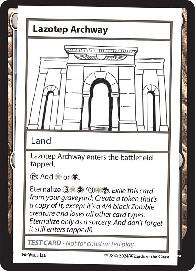 Lazotep Archway front