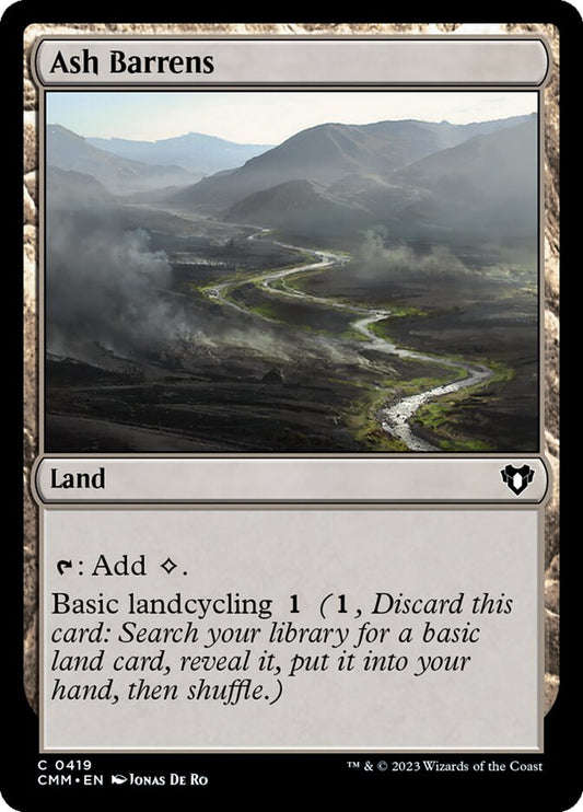 Ash Barrens front