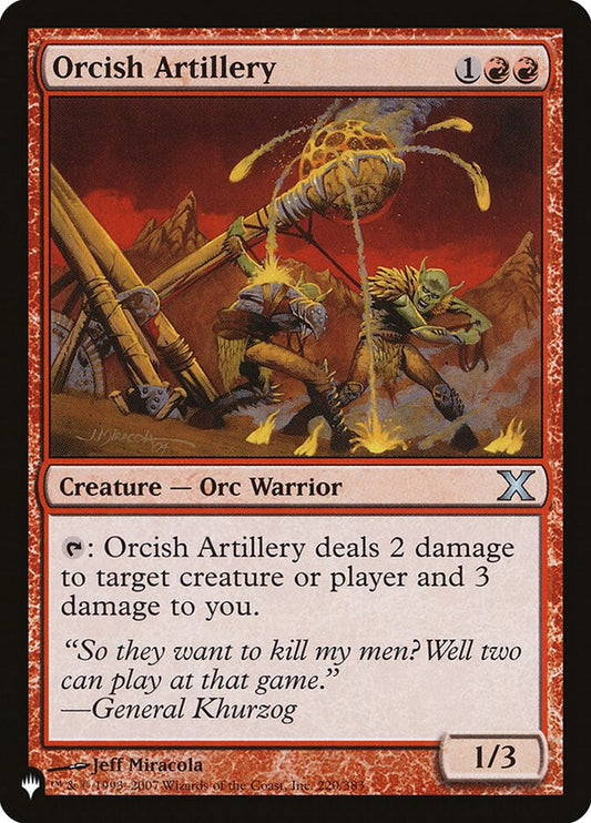 Orcish Artillery front