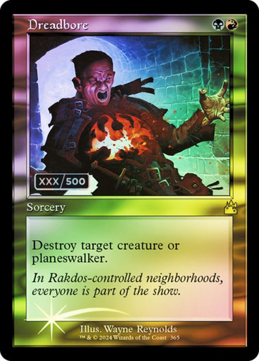 Dreadbore front