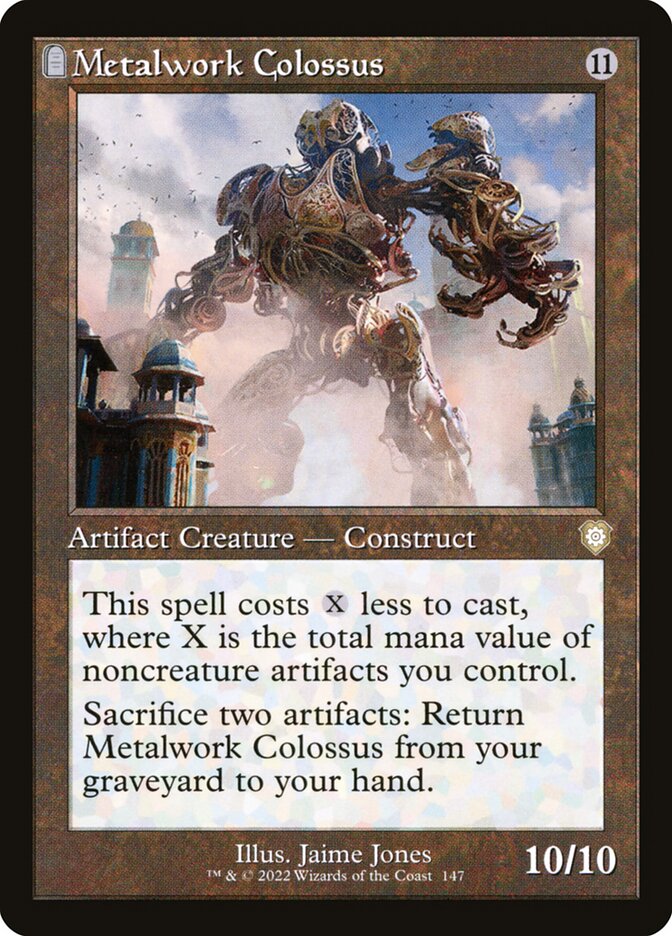 Metalwork Colossus front