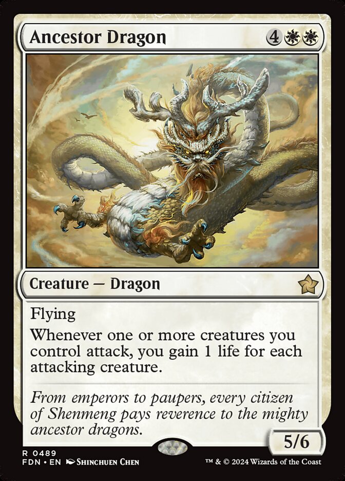 Ancestor Dragon front