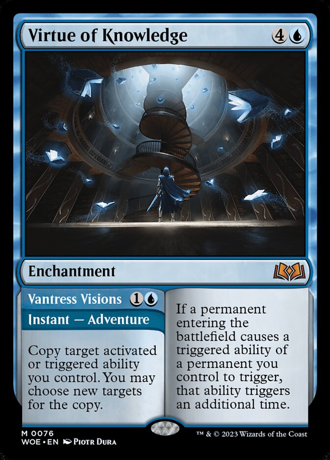 Virtue of Knowledge // Vantress Visions front