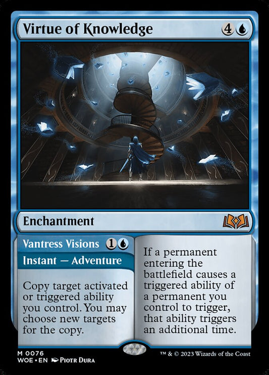 Virtue of Knowledge // Vantress Visions back