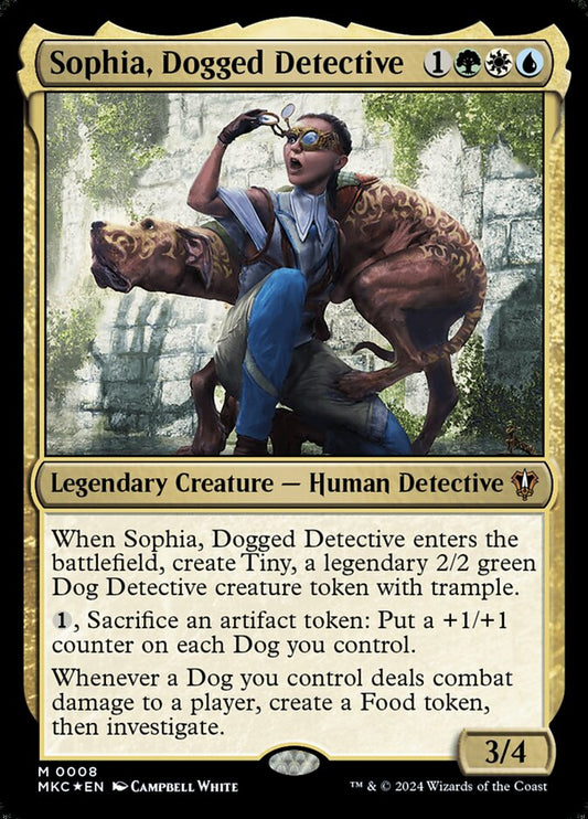 Sophia, Dogged Detective front
