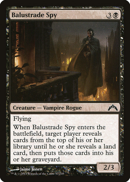 Balustrade Spy front
