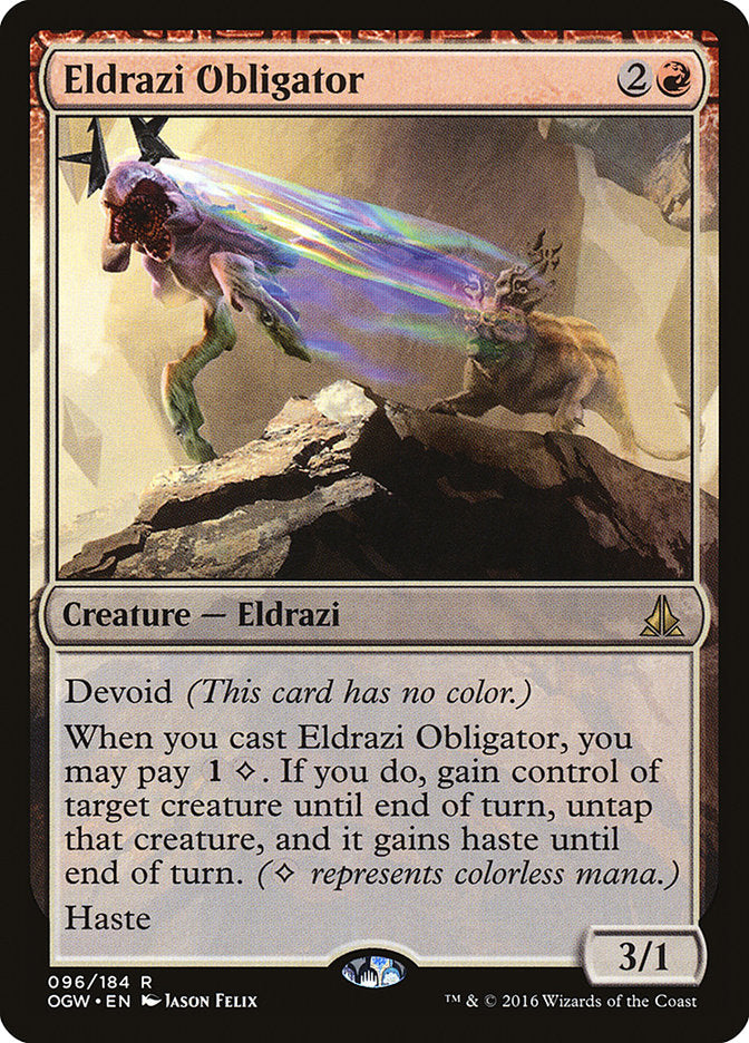Eldrazi Obligator front