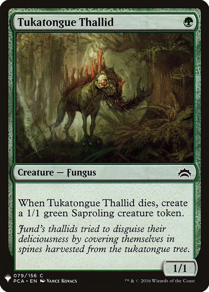 Tukatongue Thallid front