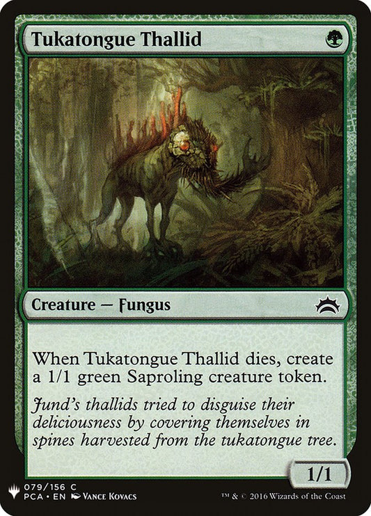Tukatongue Thallid front