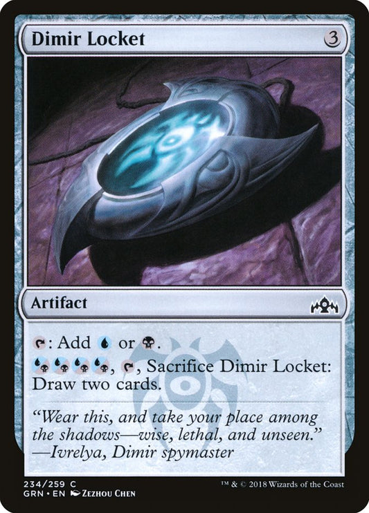 Dimir Locket front