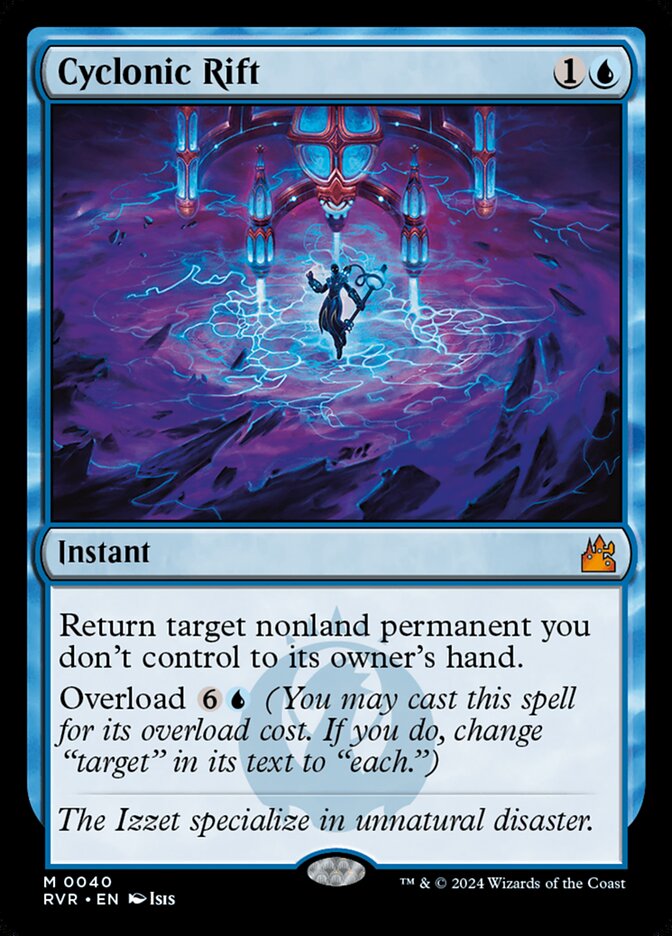 Cyclonic Rift front