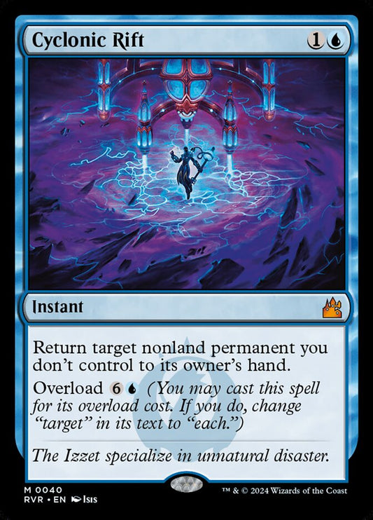 Cyclonic Rift front
