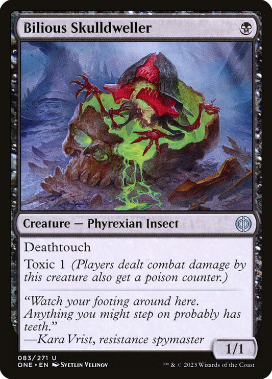 Bilious Skulldweller front