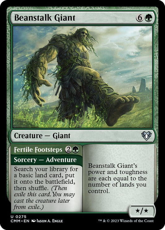 Beanstalk Giant // Fertile Footsteps front