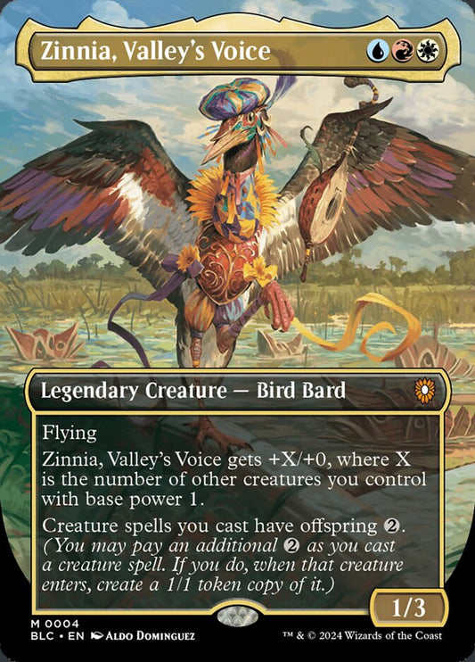 Zinnia, Valley's Voice front