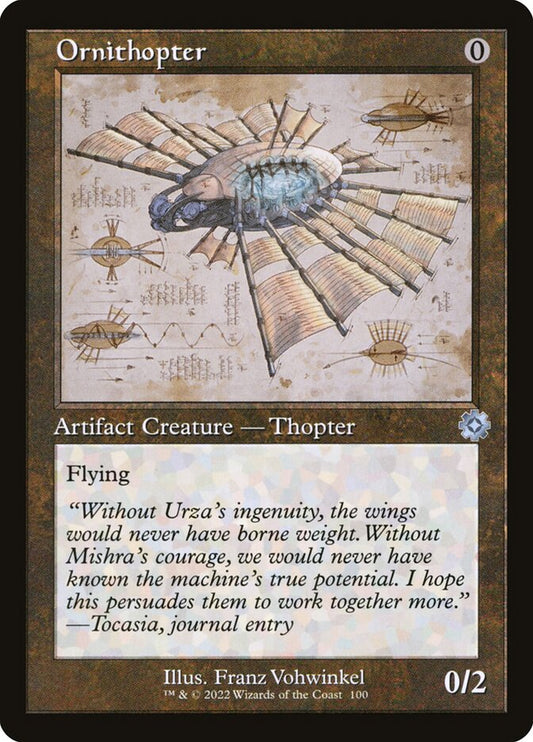 Ornithopter front