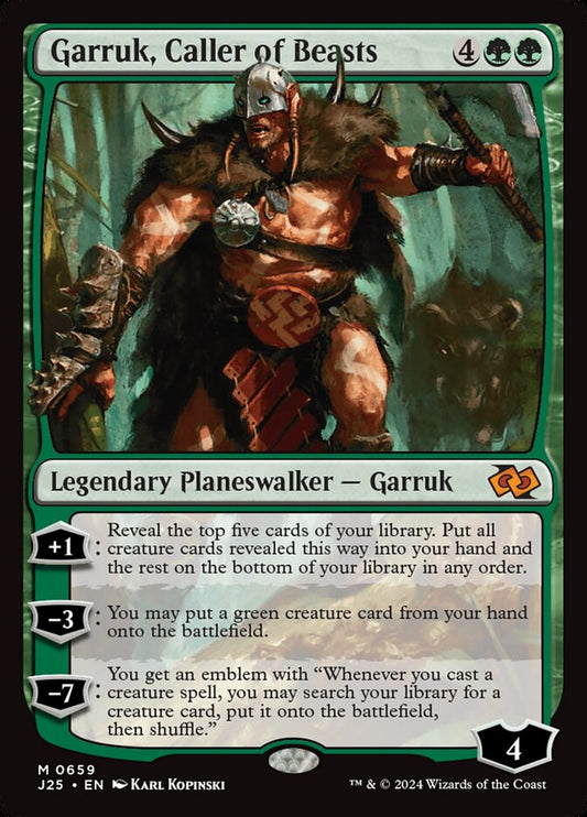 Garruk, Caller of Beasts front