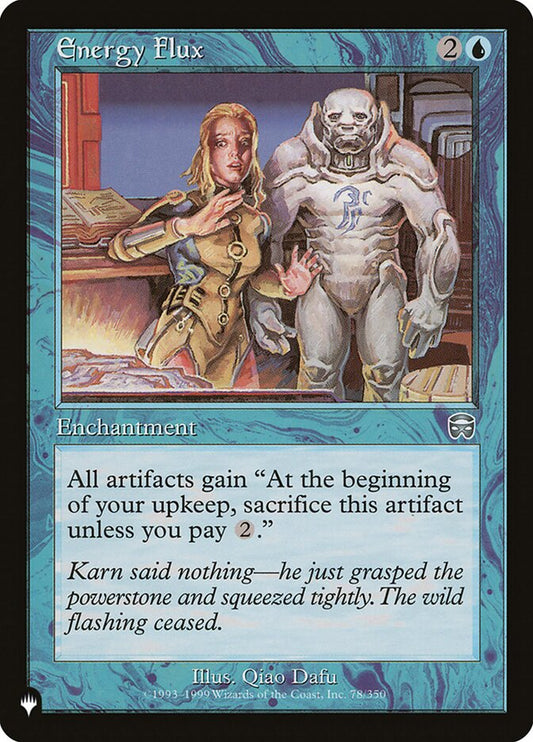 Energy Flux front