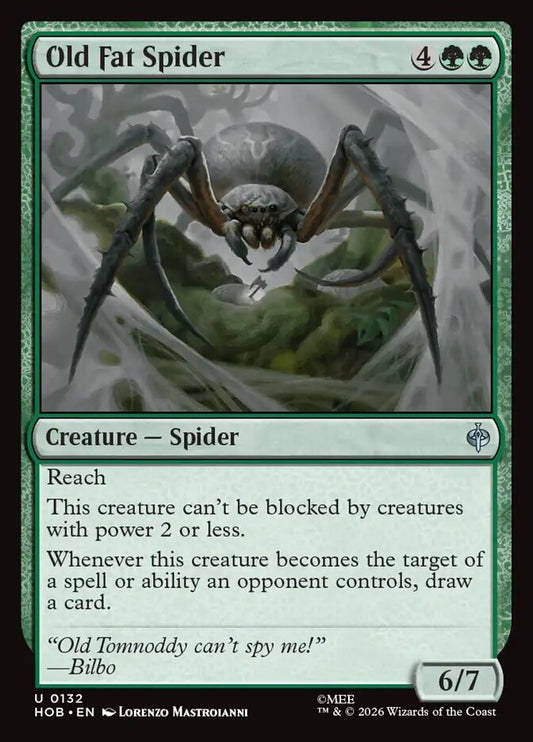 Old Fat Spider front
