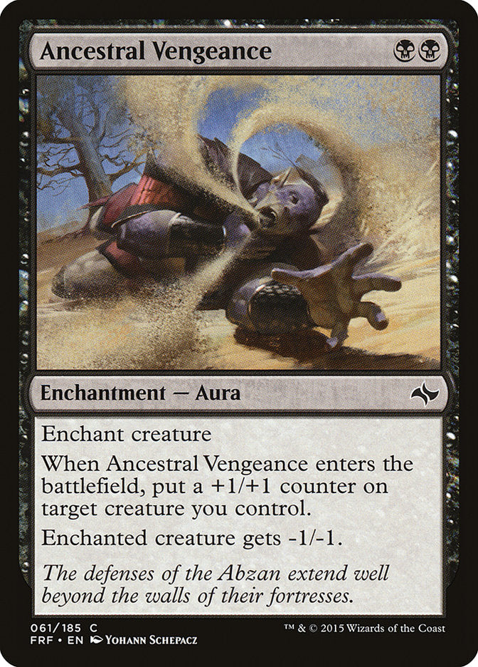 Ancestral Vengeance front