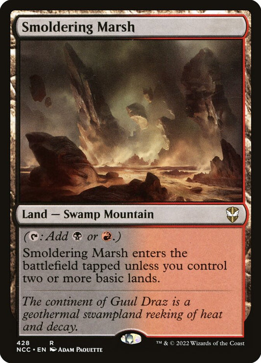 Smoldering Marsh front