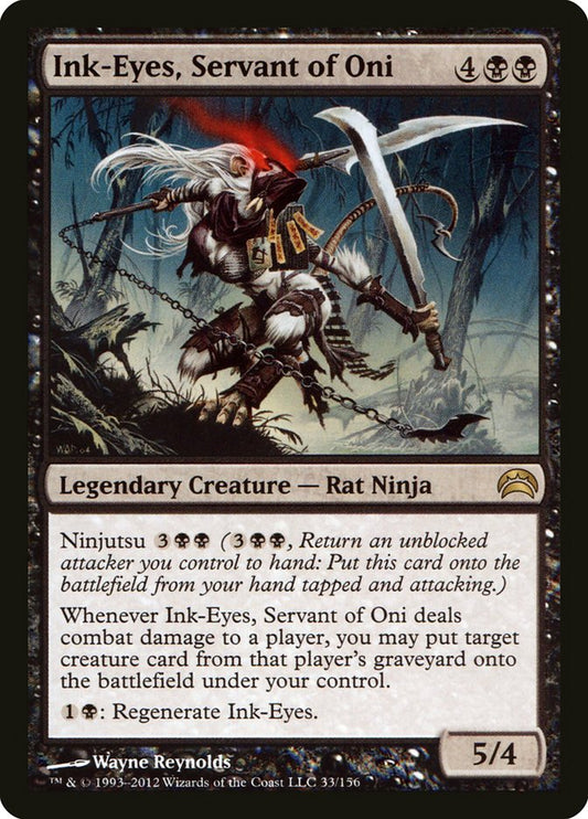 Ink-Eyes, Servant of Oni front