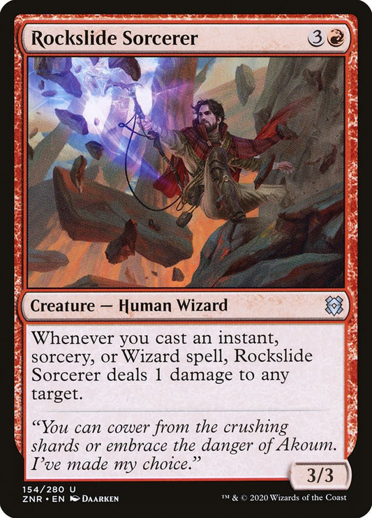 Rockslide Sorcerer front