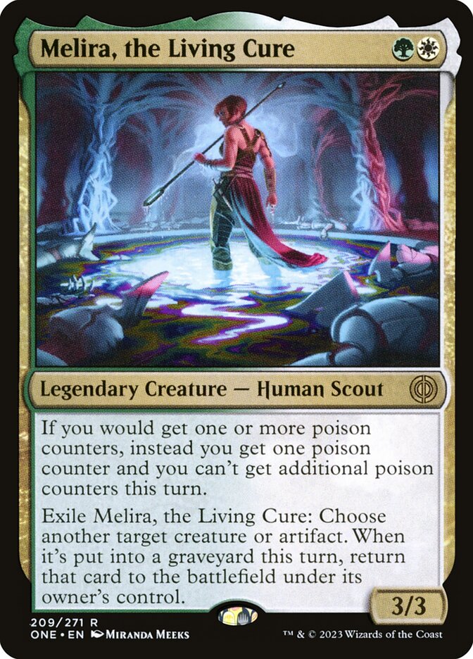 Melira, the Living Cure front