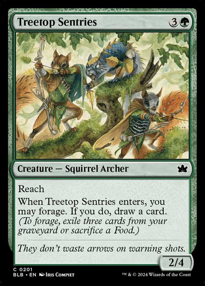 Treetop Sentries front
